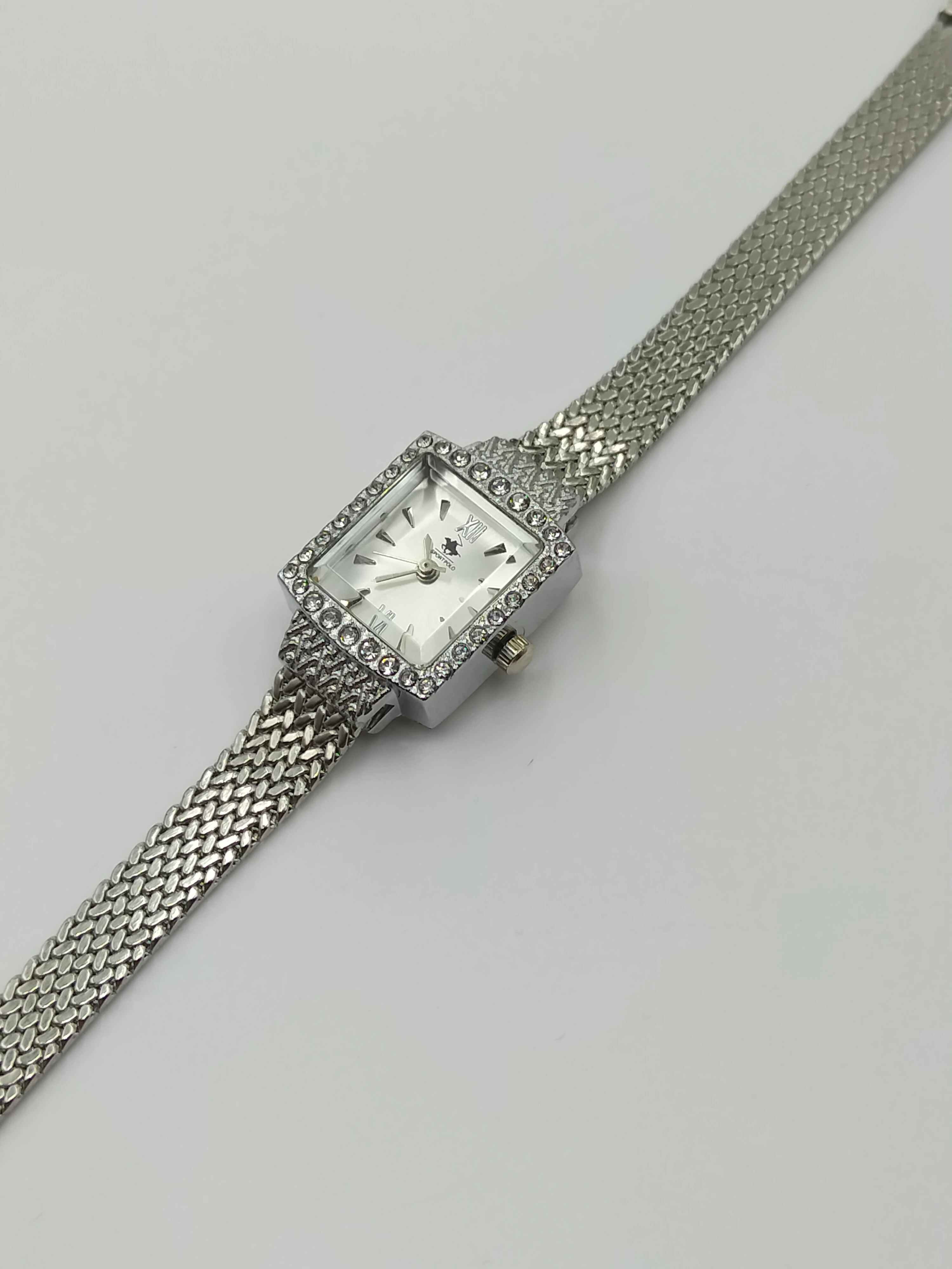 Silver Hasır Kordon Saat 