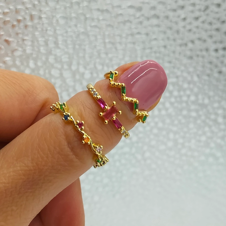 Gold Üç Yüzük Kombin