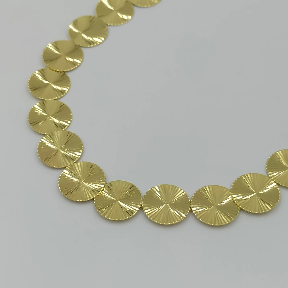 Gold Plaka Kolye image