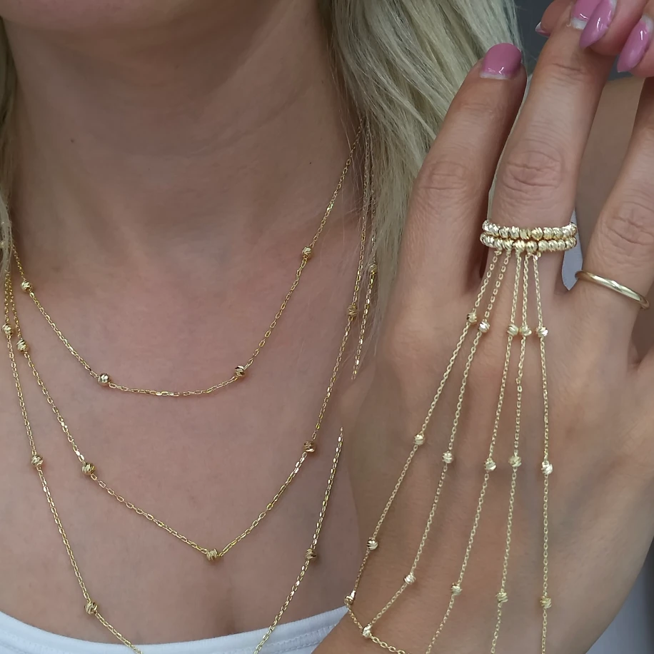 Gold Dorika Kolye Şahmeran Takım image