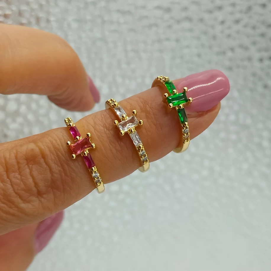 Gold Eklem Serçe Parmak Yüzüğü