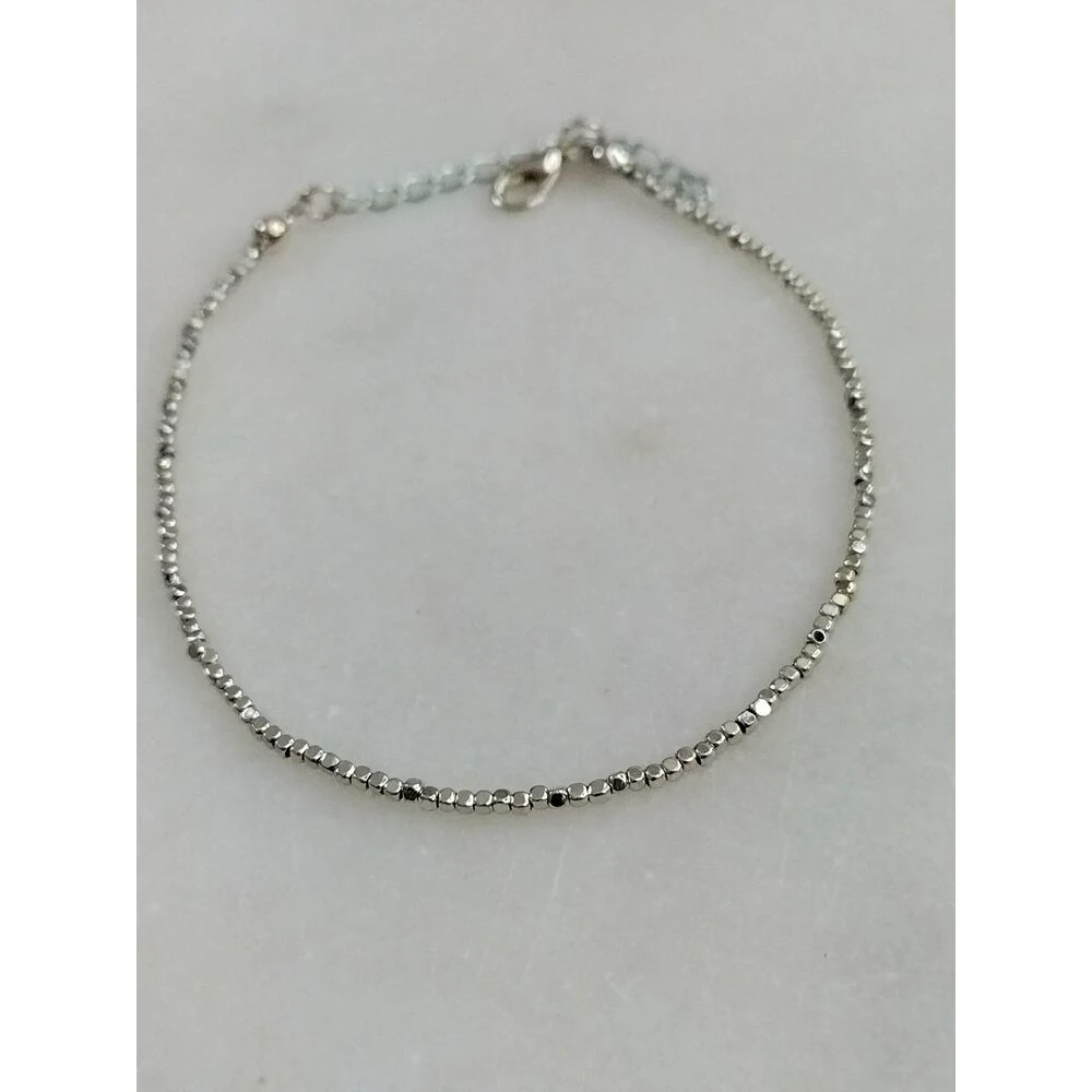 Silver İnce Dorikalı Halhal image