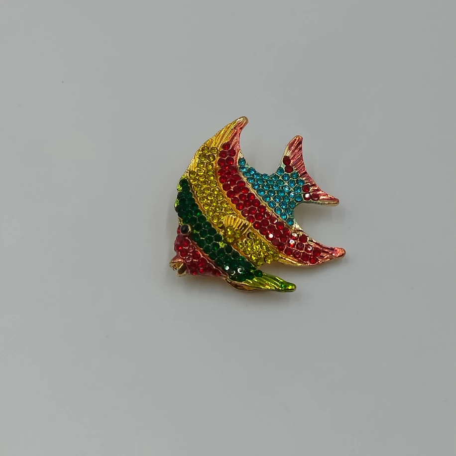 Gold Balık Broş image