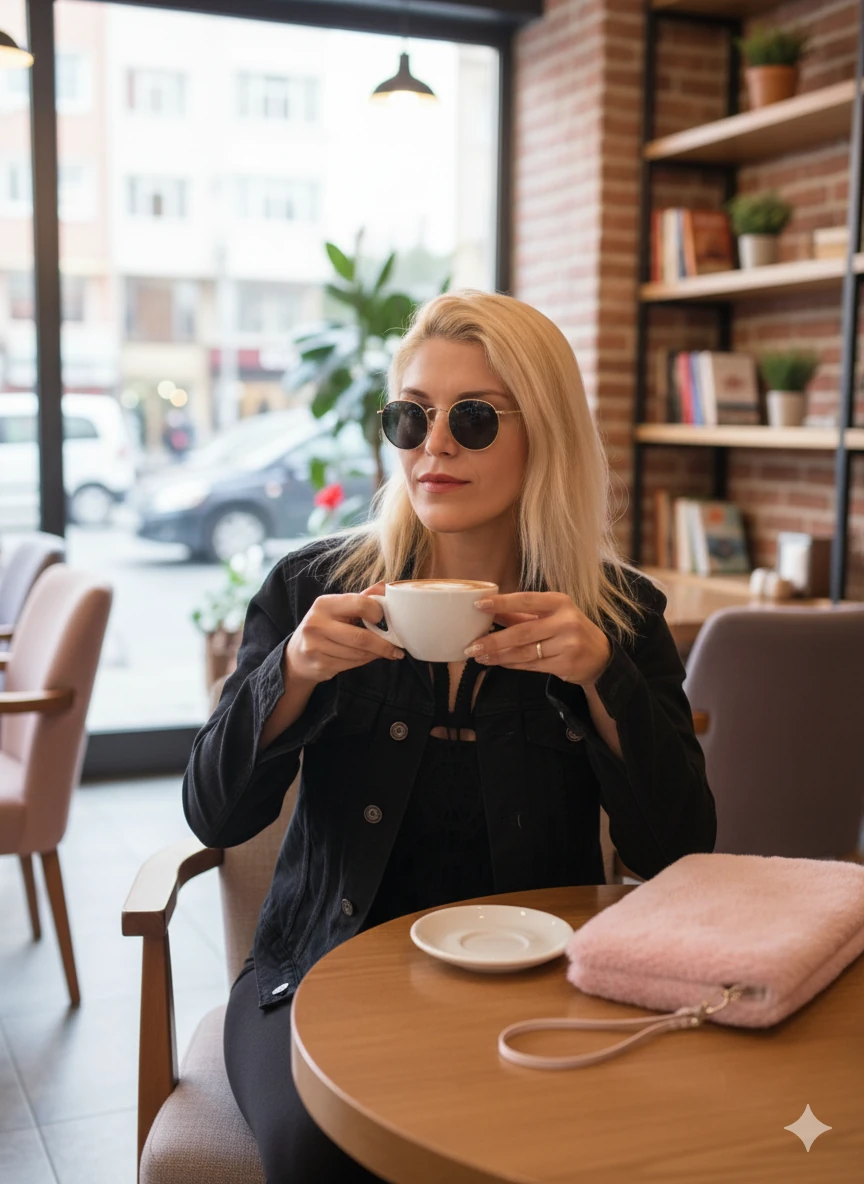 Peluş Pembe Portföy Çanta 