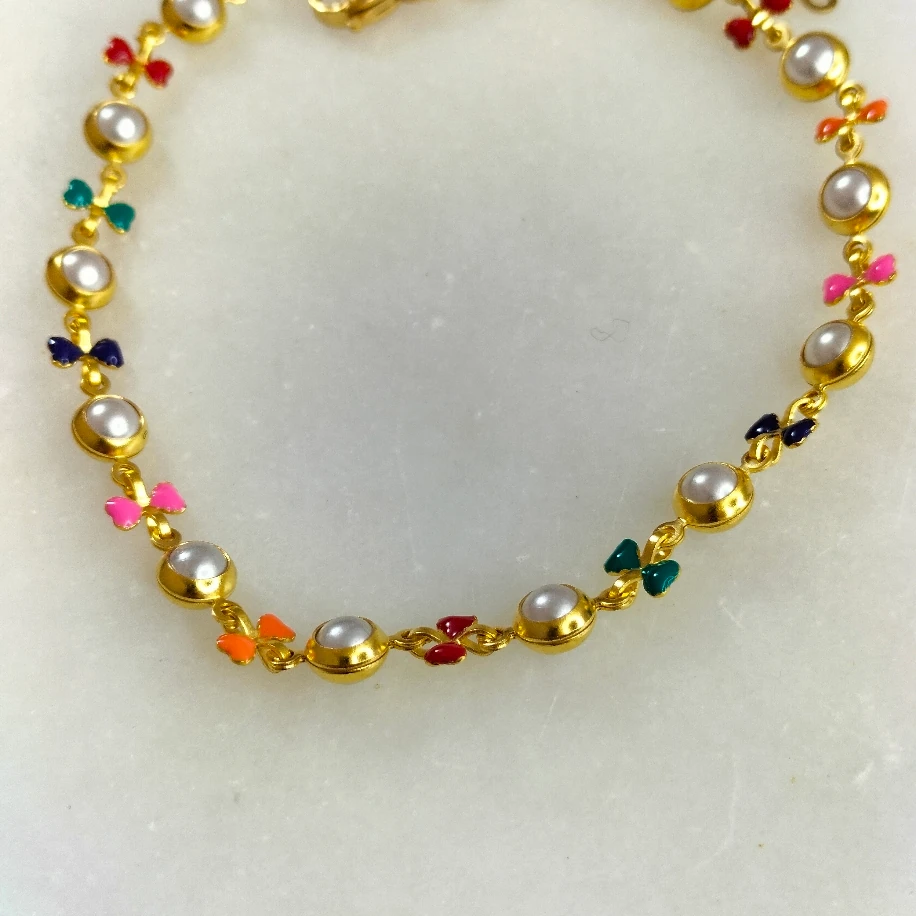 Gold Fiyonklu Halhal