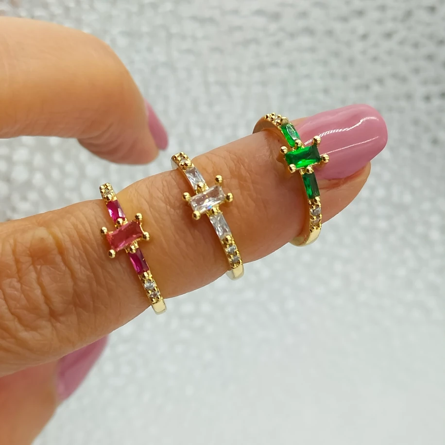 Gold Eklem Serçe Parmak Yüzüğü image