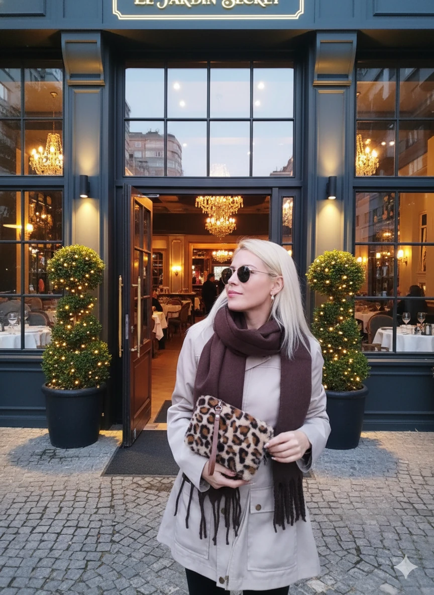 Leopar Peluş Portföy Çanta 