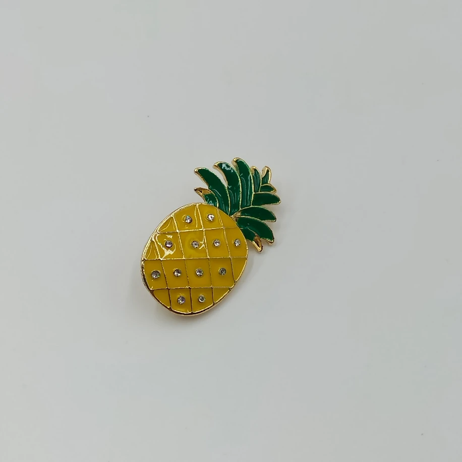 Gold Ananas Broş image