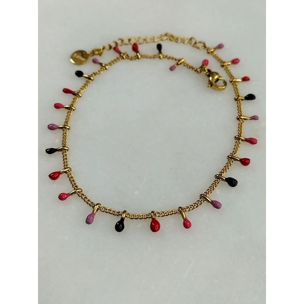 Gold Çelik Renkli Halhal