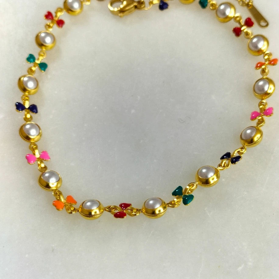 Gold Fiyonklu Halhal image