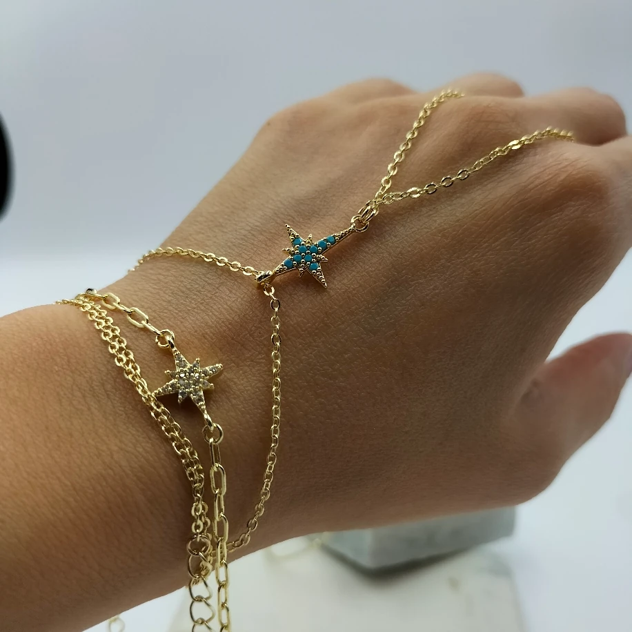 Gold Şahmeran Bileklik Kombin image