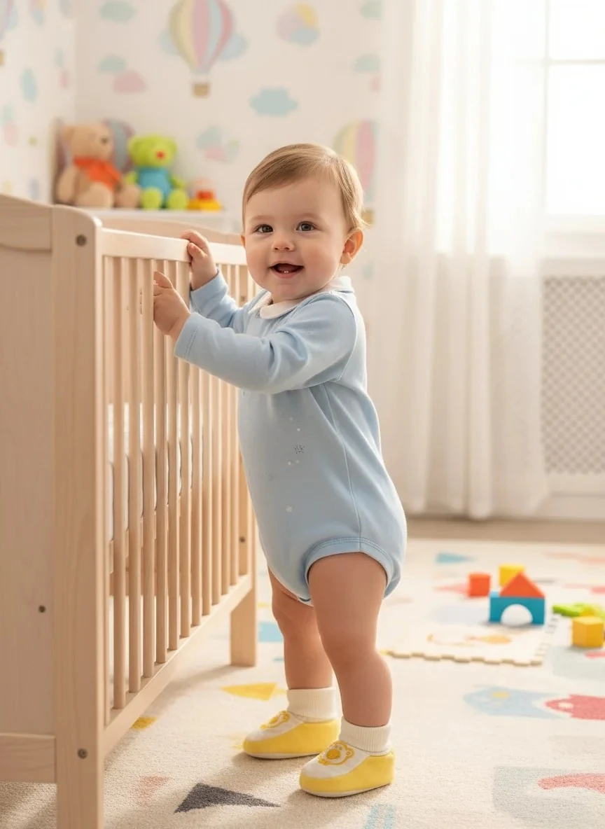 Penye Patik Bebek Ayakkabısı - Sarı