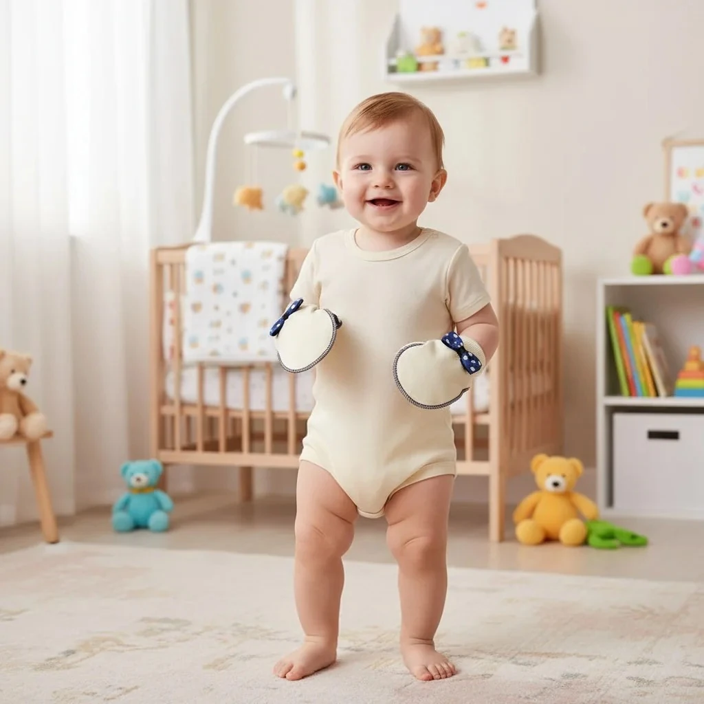 Erkek Bebek Eldiven el04