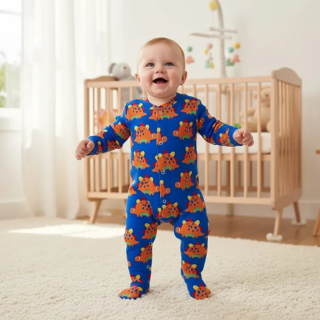 Kaplumbağalı Uzun Kollu Tulum  - Lacivert