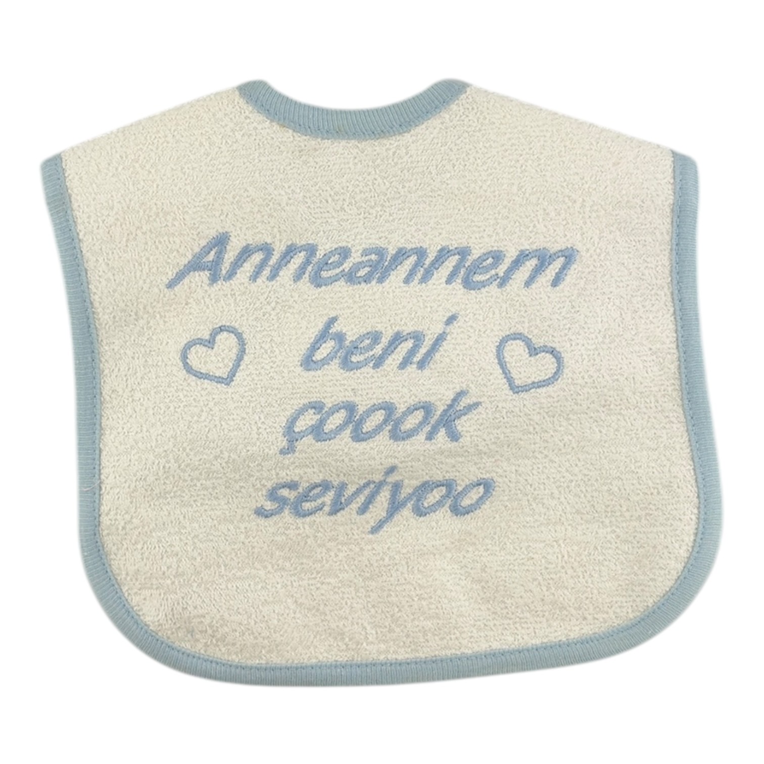 Erkek Önlük Anneannem Beni Çok Seviyor Yazılı