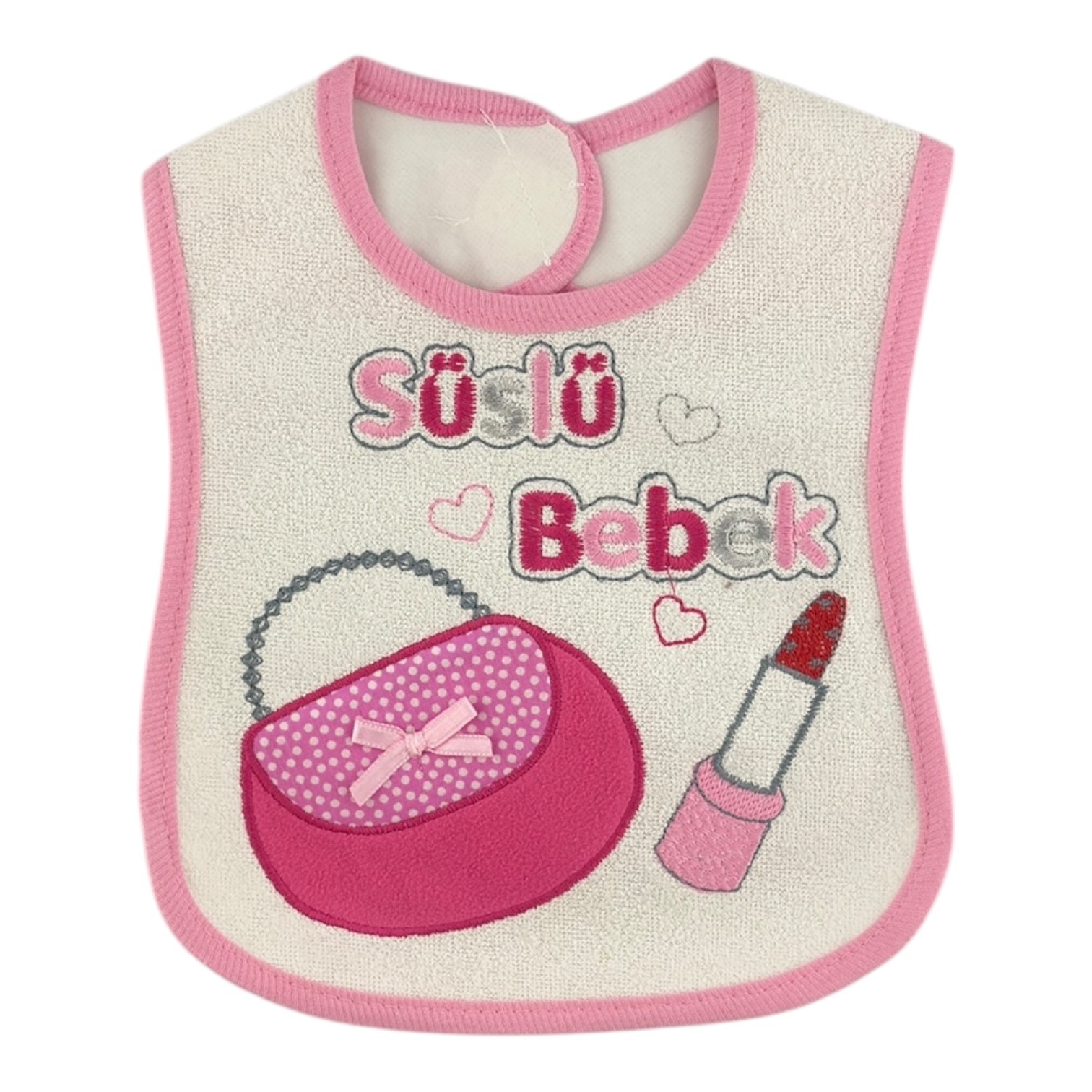 Kız Önlük Süslü Bebek Yazılı