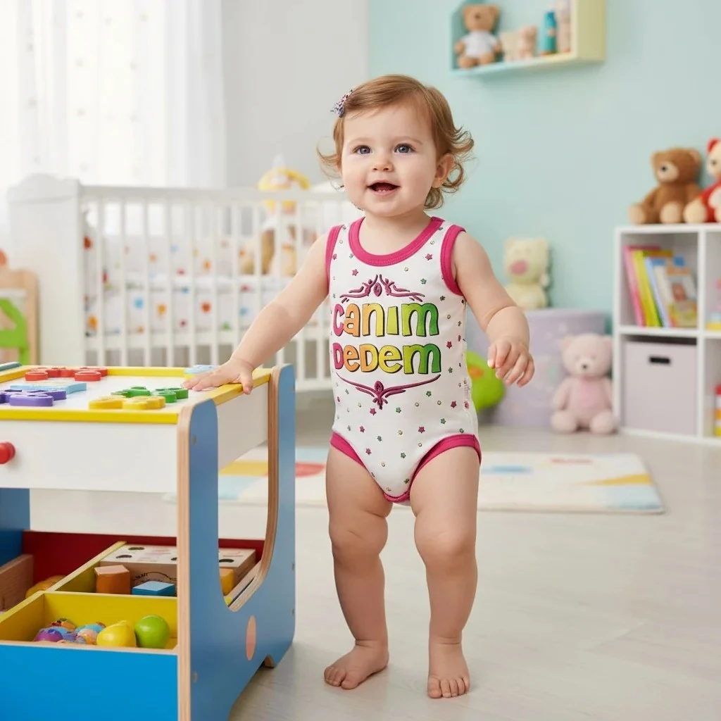 Canım Dedem Yazılı Kız Zıbın