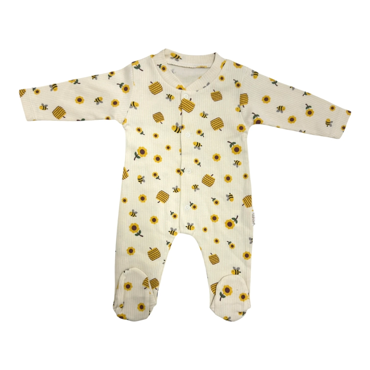 Arı Desen Uzun Kollu Tulum