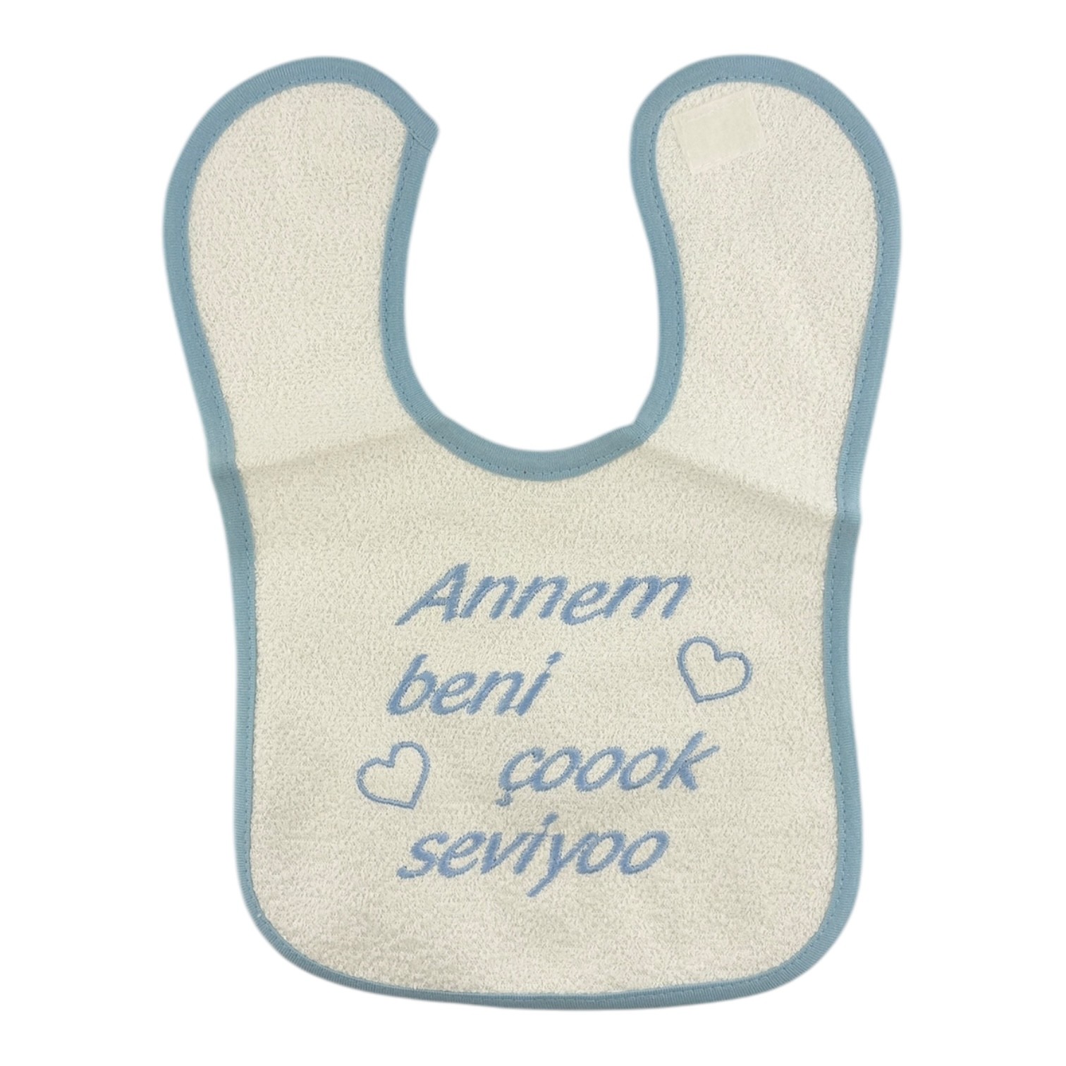 Erkek Önlük Annem Beni Çok Seviyor Yazılı