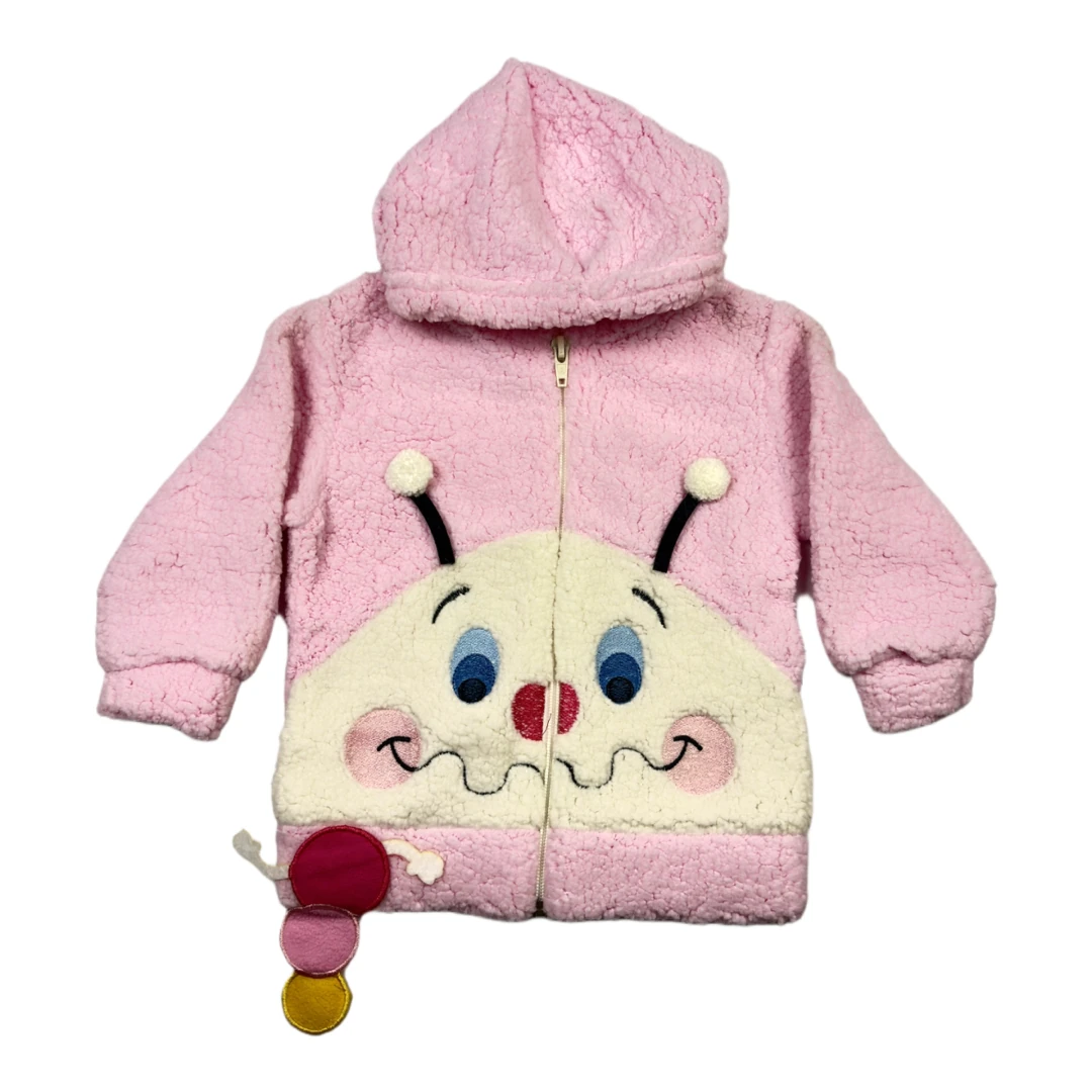 Tırtıl Figürlü İkili Kız Çocuk Takım