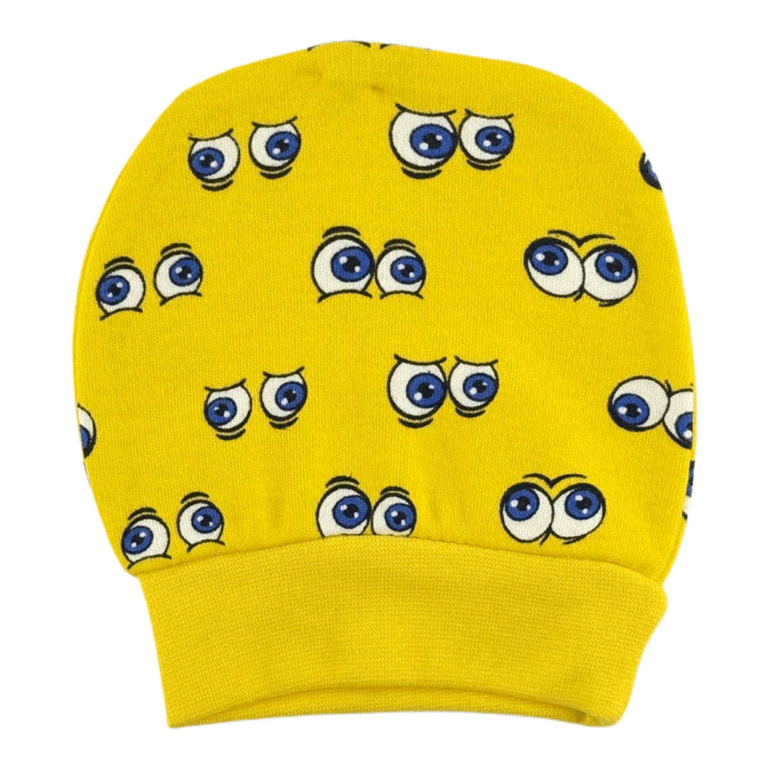 Papyonlu Emoji Baskılı Badili Üçlü Erkek Takım