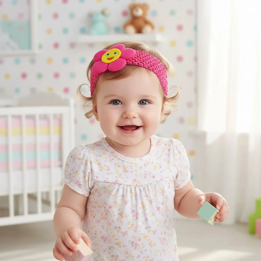 Saç Bandı sb01 - Nar Çiçeği