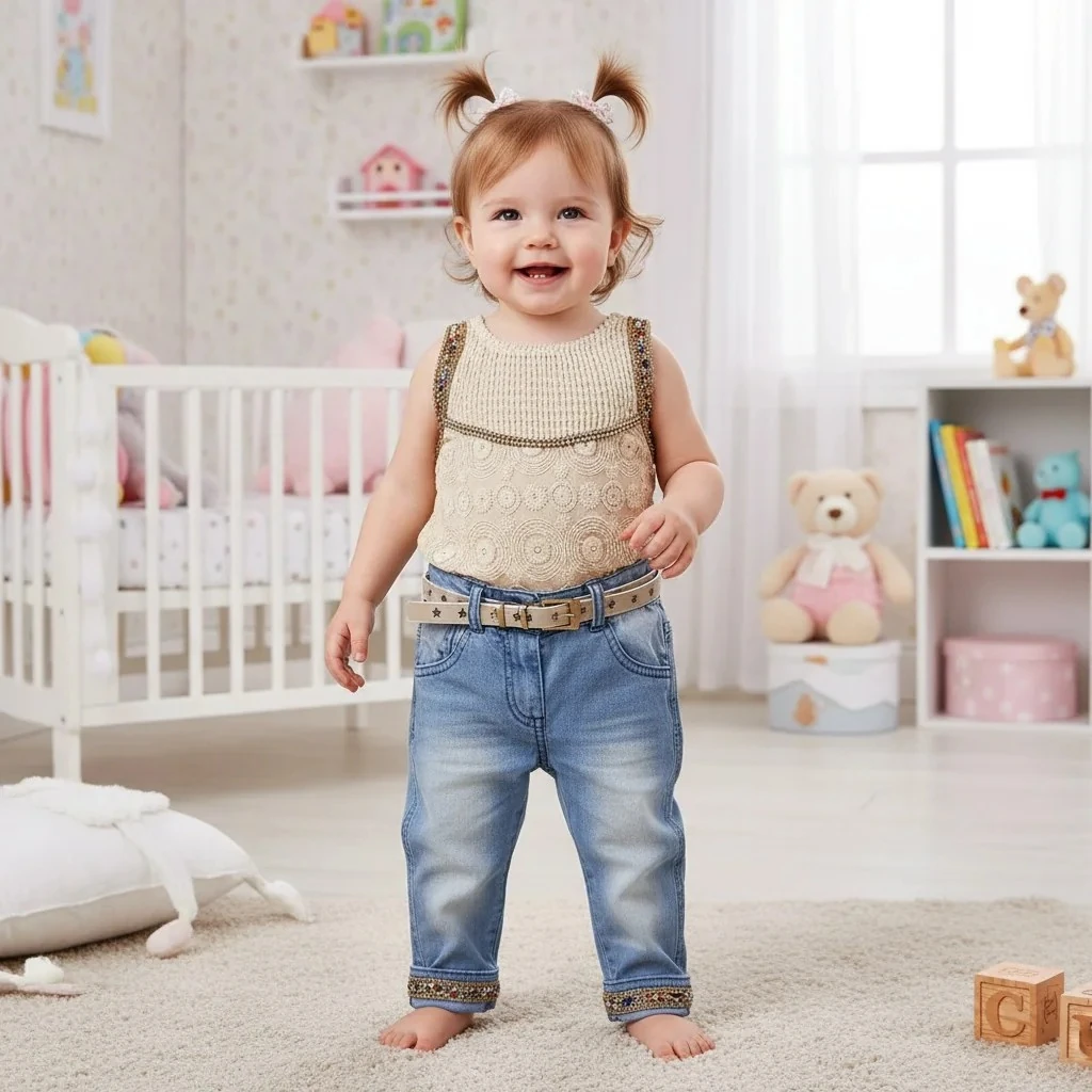 Bohem Tarz Kız Çocuk Takım