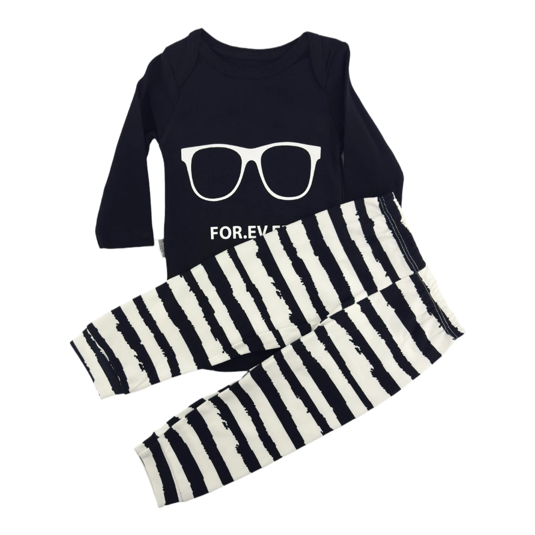 Forever Yazılı Badili Üçlü Fularlı Erkek Takım