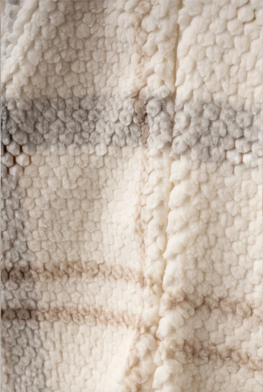 Ekose Desenli Kozmonot Tulum - Kahverengi