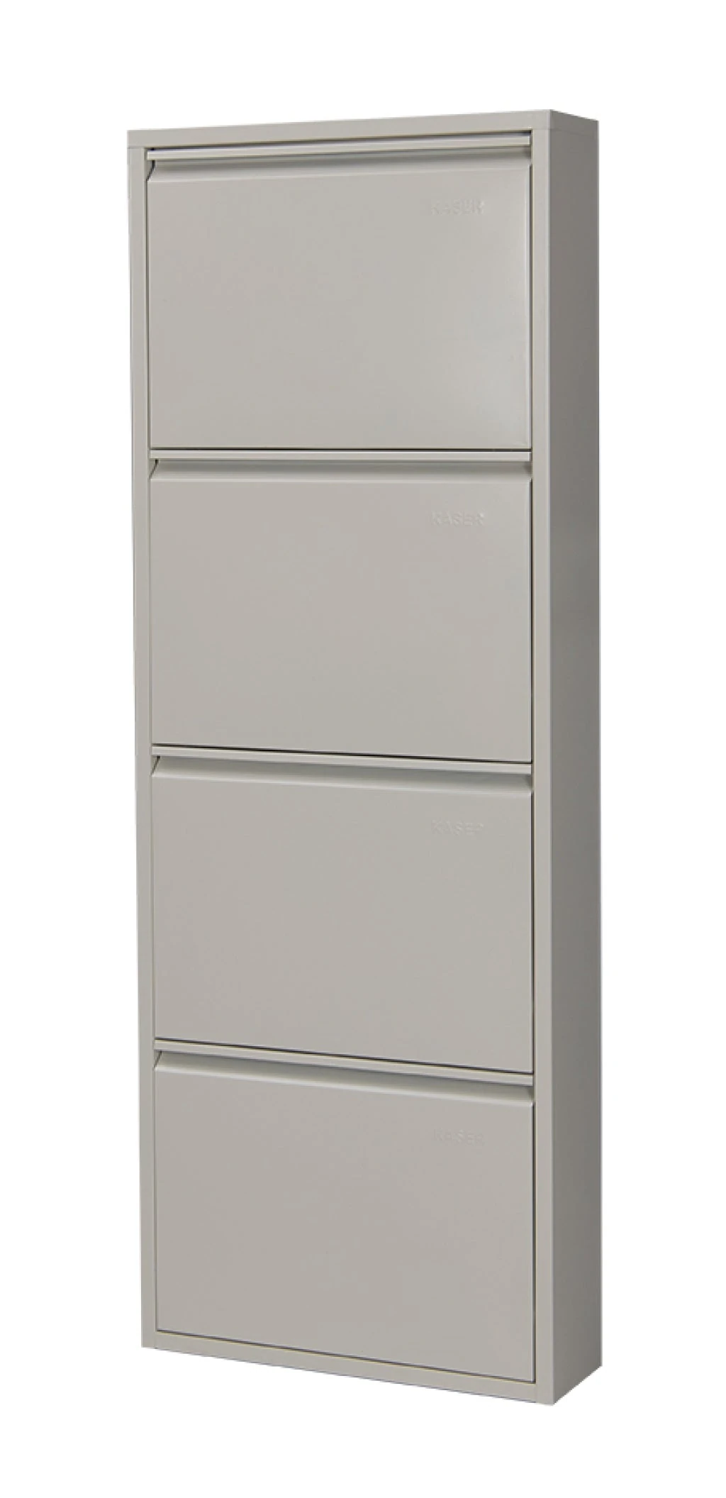 Milla Metal | 4 Kapaklı Metal Ayakkabılık Gri