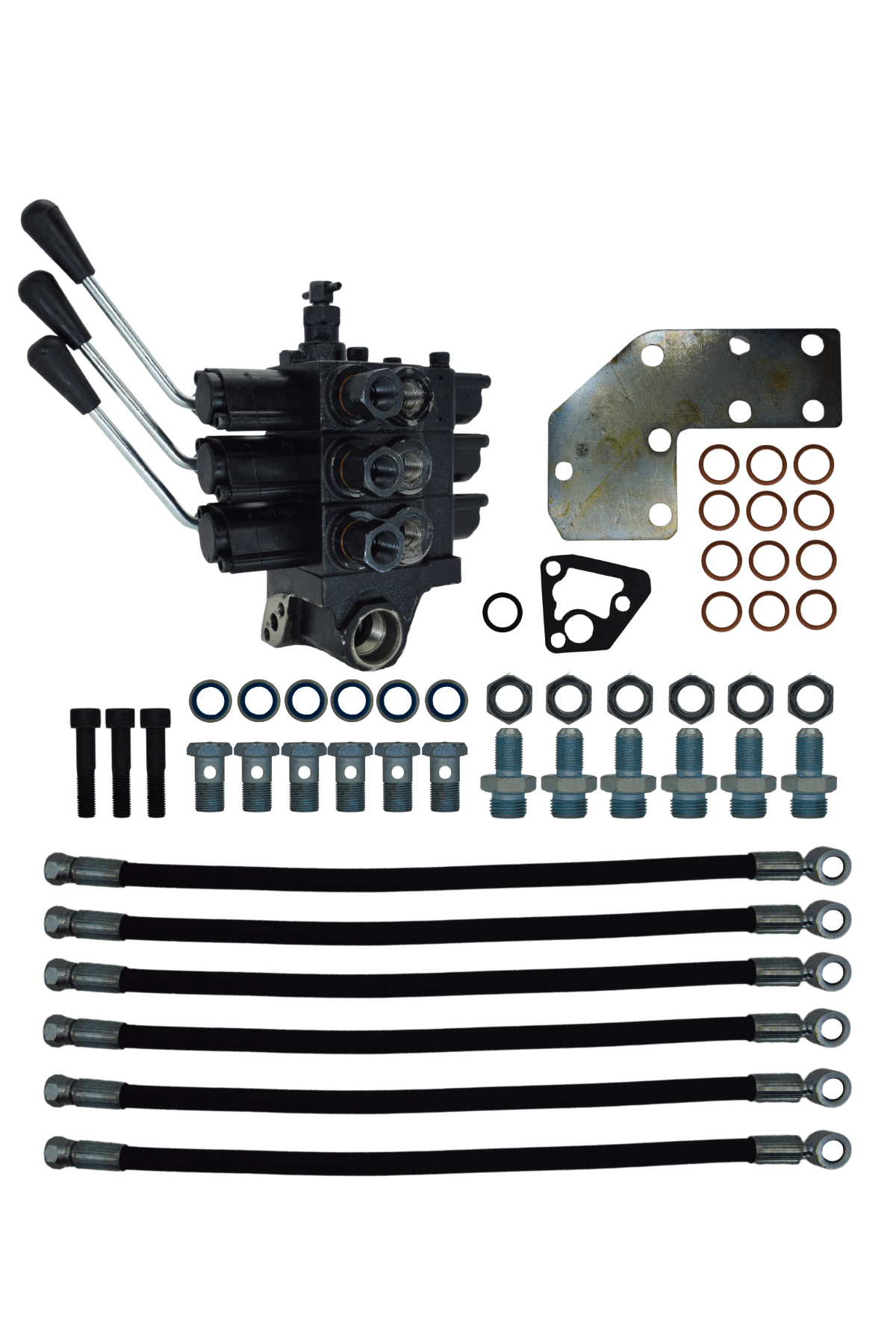 Fiat 480-640 Damper Valfi 6 Lı Çıkış Anadolu Hidrolik 1.Kalite