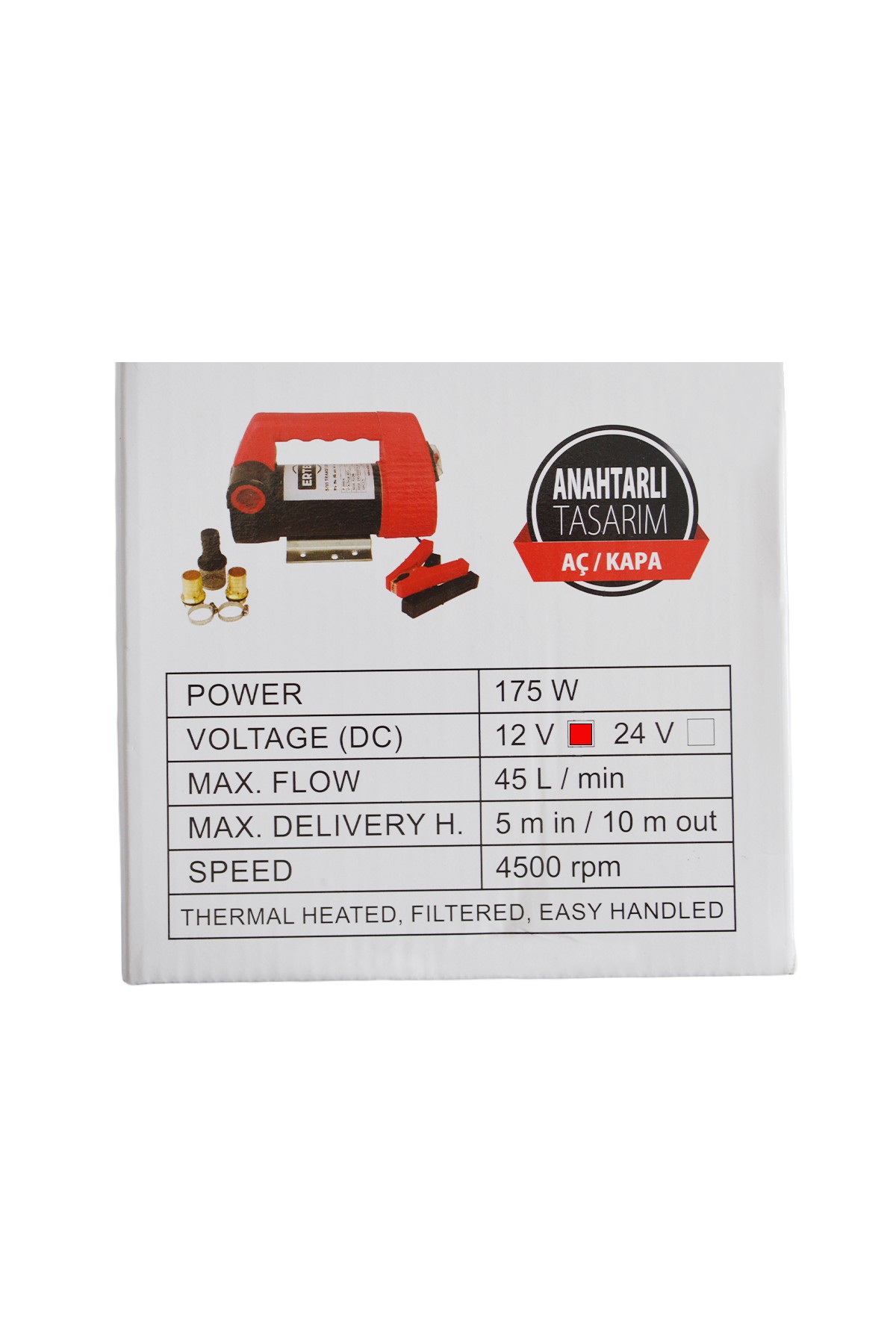 Mazot Transfer Pompası 12 VOLT