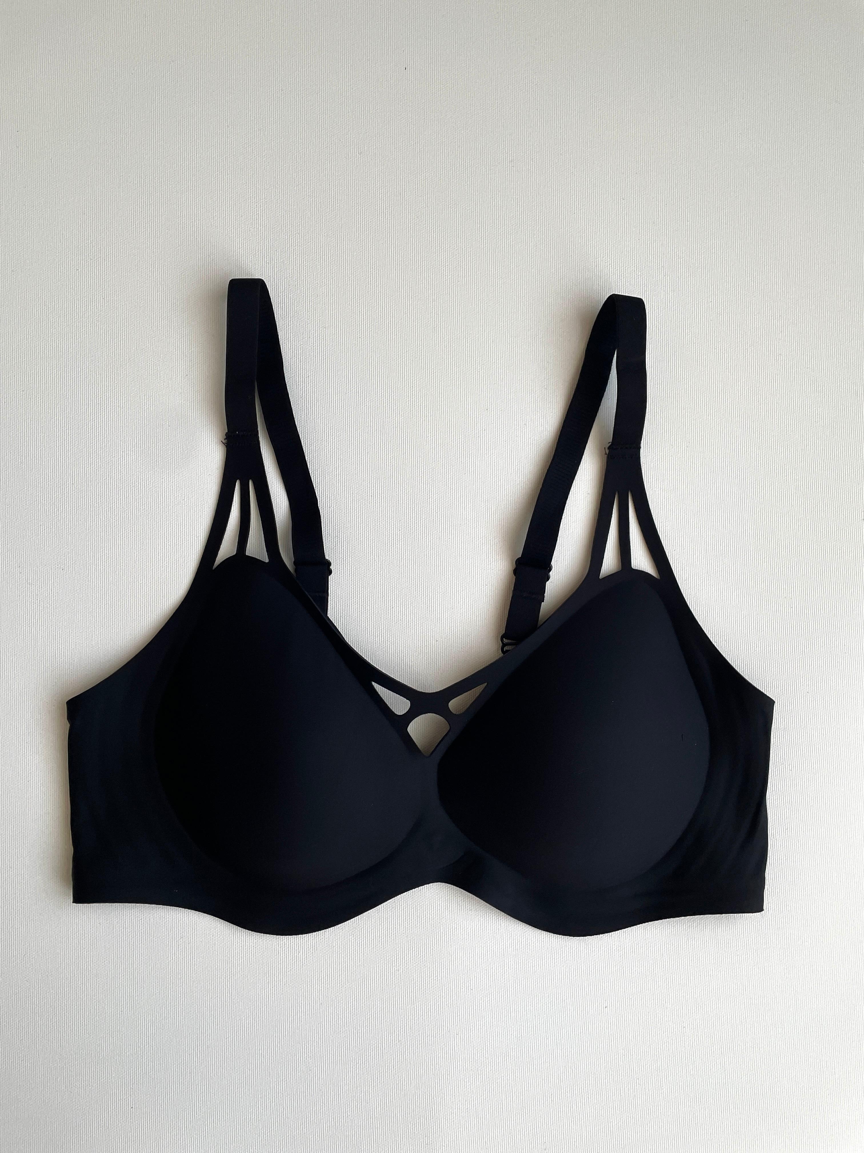 Edge Bra Balensiz Lazer Kesim Sütyen - SİYAH