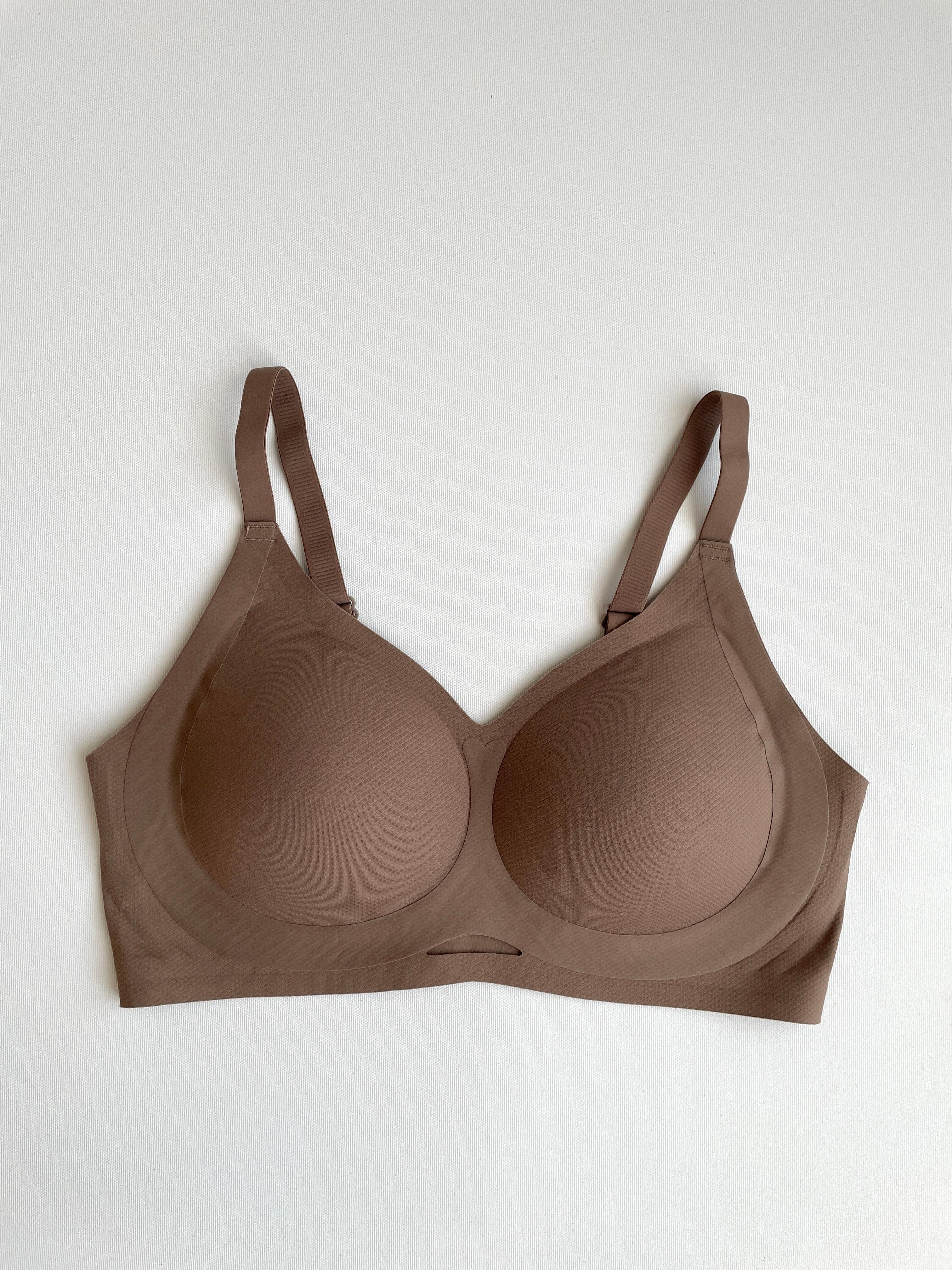 Core Bra Balensiz Lazer Kesim Sütyen - KAHVERENGİ