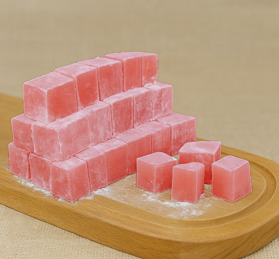Rose Flavored Turkish Delight