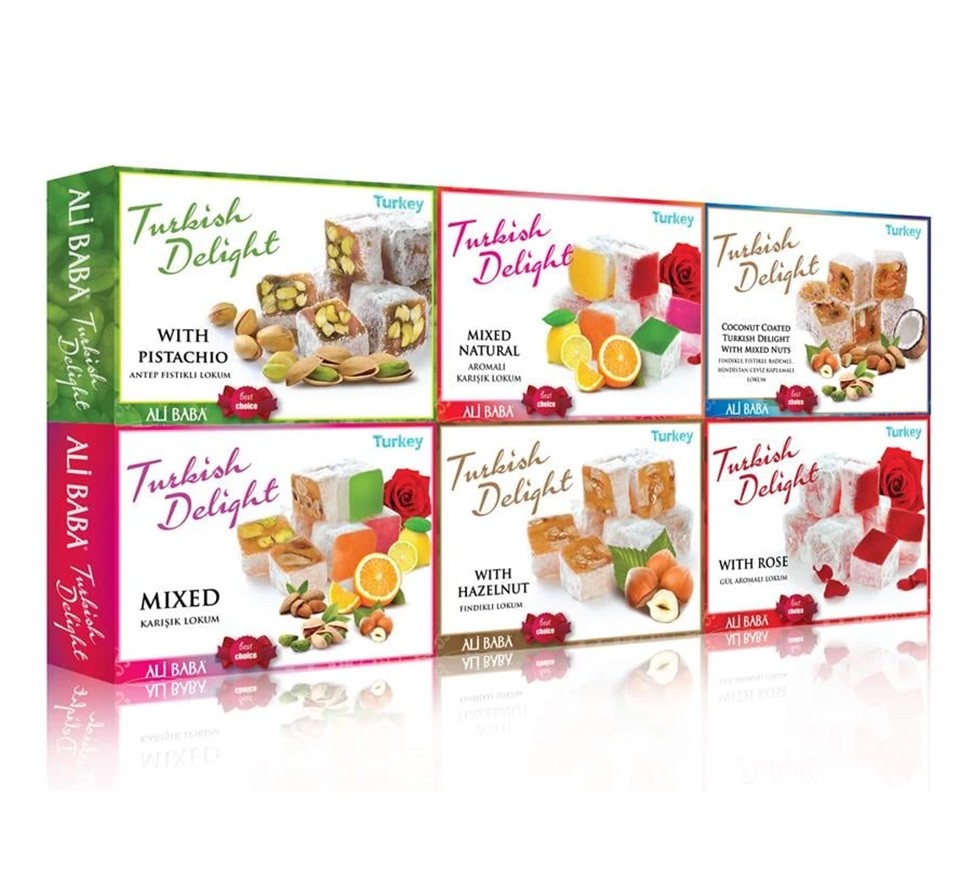 Turkish Delight Set (100g x 6 Boxes)