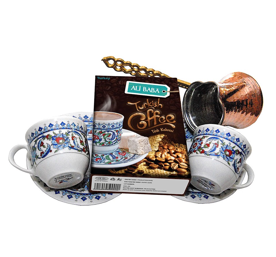 Turkish Coffee Set with Cup & Cezve