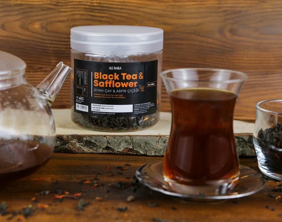 Black Tea &safflower Siyah Çay Ve Aspir Çiçeği