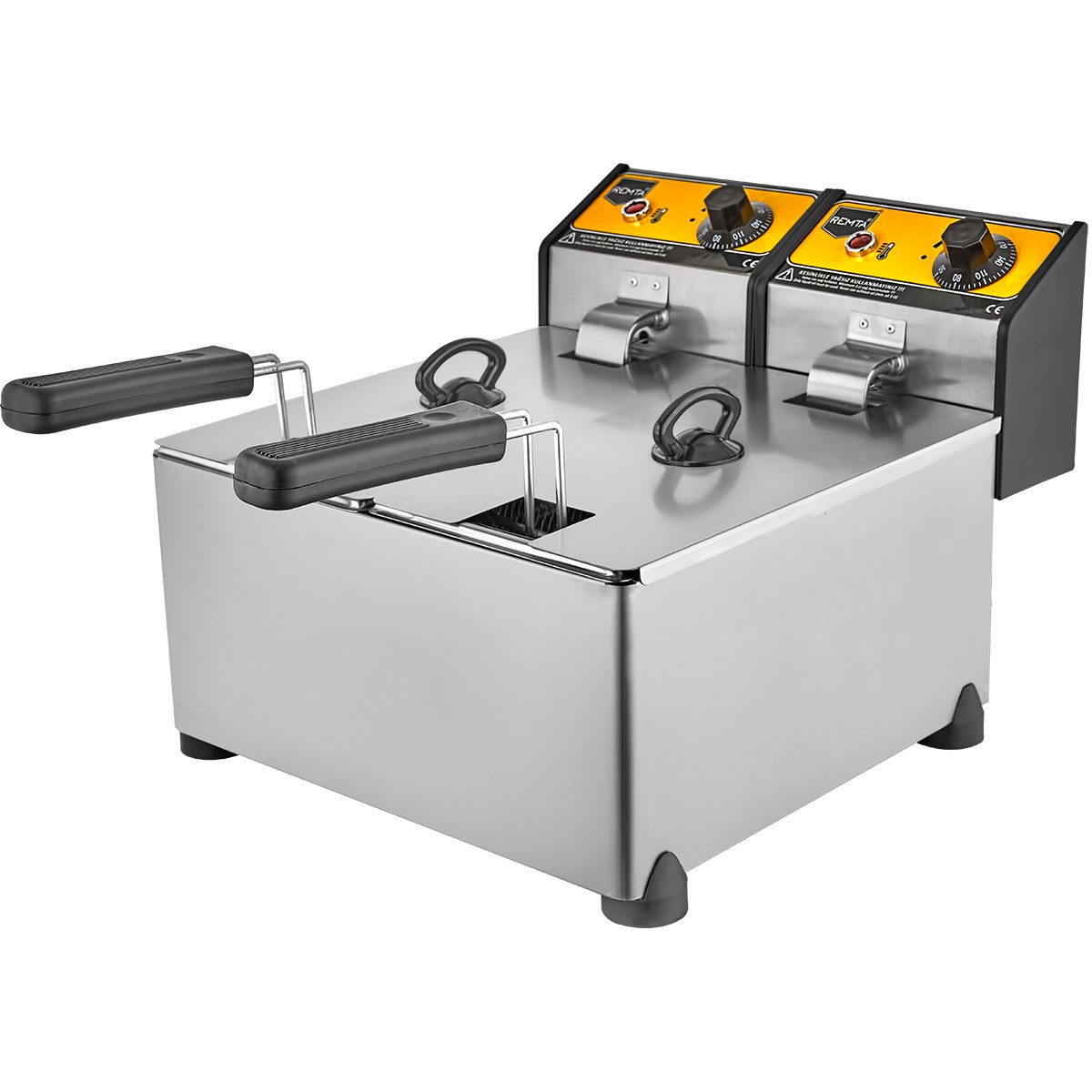 Remta Çiftli Elektrikli Fritöz 3+3 lt - R92