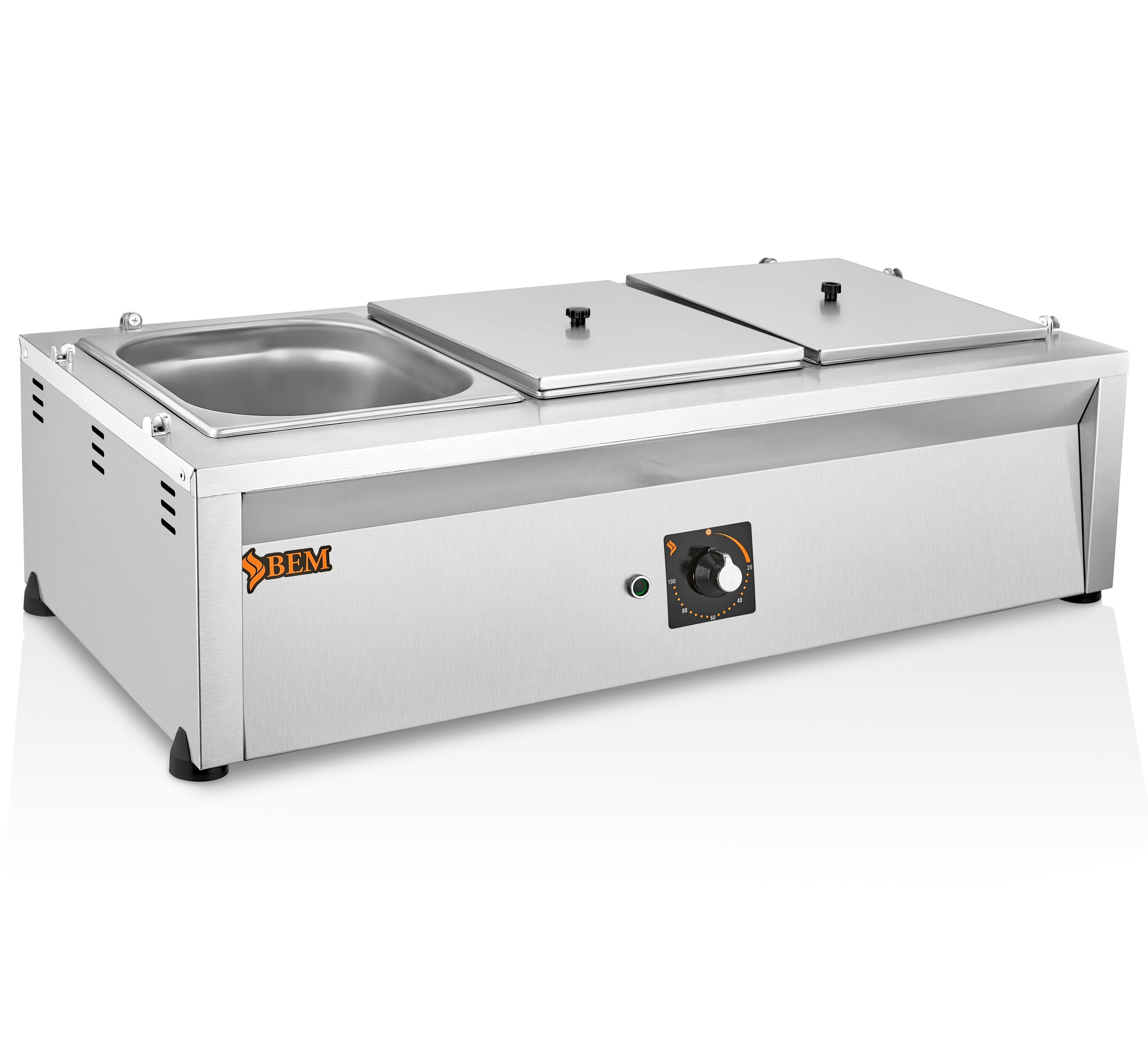 BEM™ 4 lü Set Üstü Elektrikli Benmari 1/2 100 6,5 LT