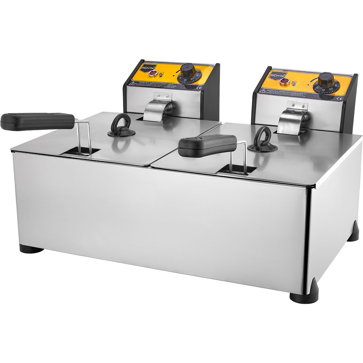 Remta Çiftli Elektrikli Fritöz 5+5 lt - R93