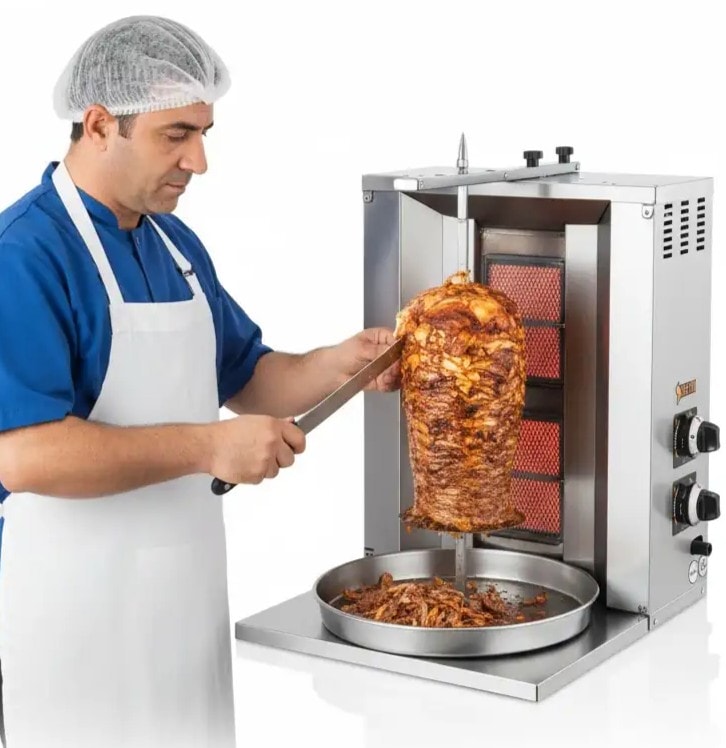 Bem 2 Radyanlı Doğalgazlı & Tüplü Döner Makinası Ocağı - DO02