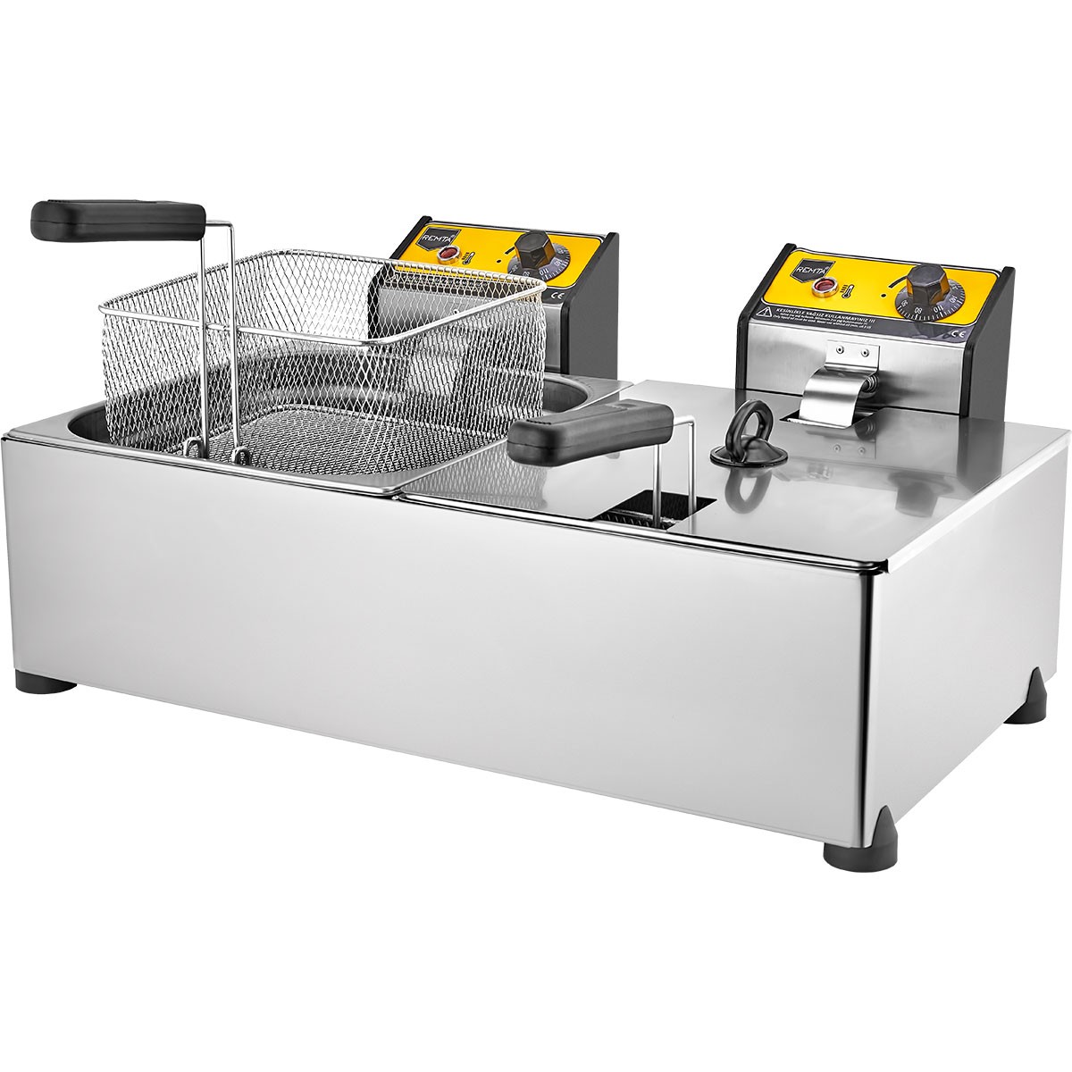 Remta Çiftli Elektrikli Fritöz 8+8 lt - R102