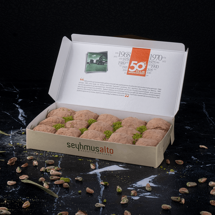 Fıstıklı Soğuk Baklava Tatlısı