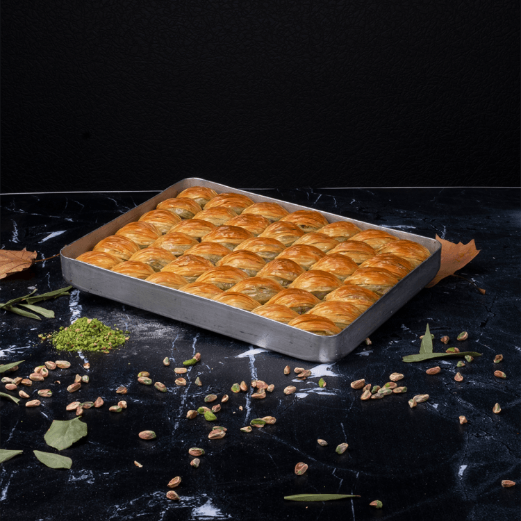 Midye Baklava Tatlısı Tepsi 2 Kg