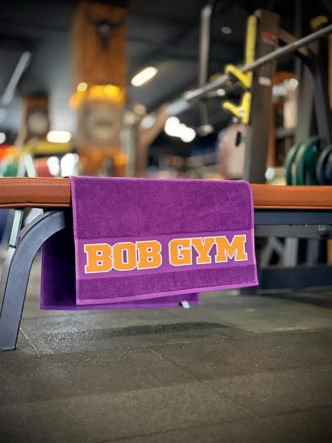 BOB GYM ANTRENMAN HAVLUSU MOR