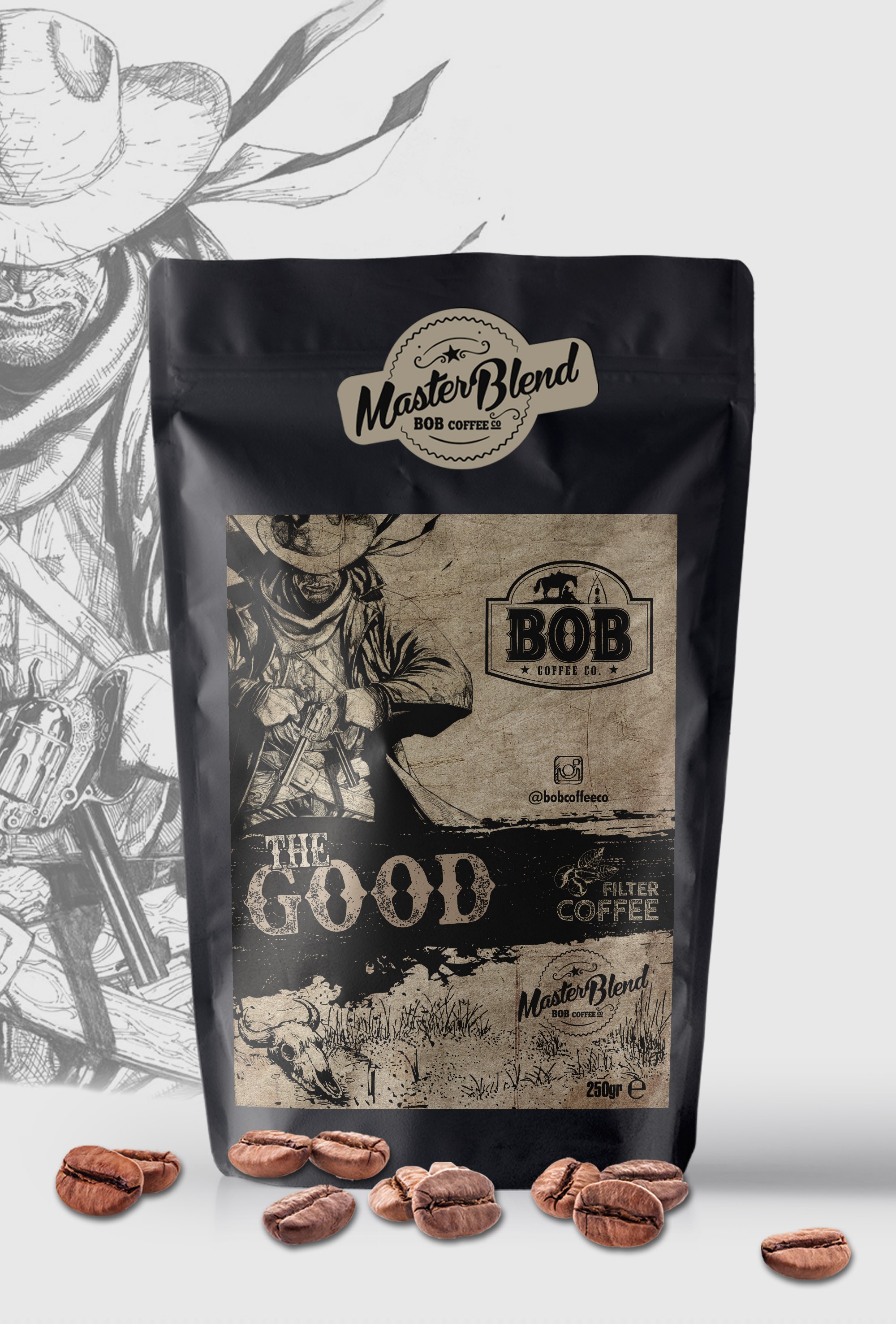 BOB Coffe Co. The Good Nitelikli Filtre Kahve 250 g