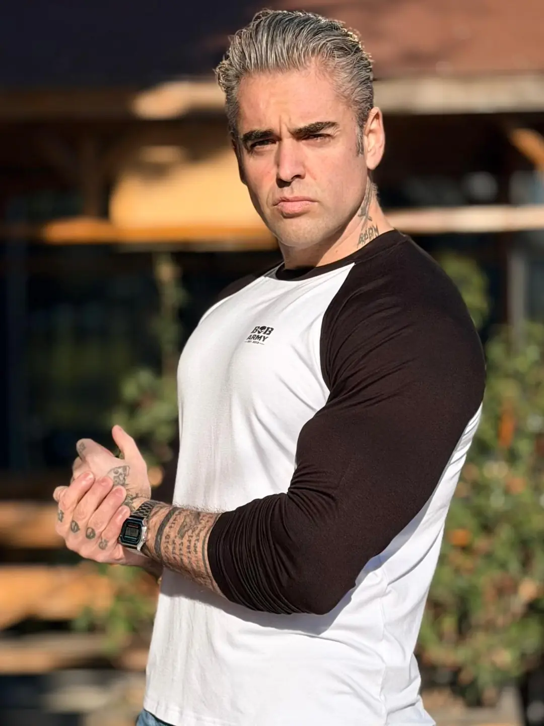 BOB Army Flex Longsleeve Raglan