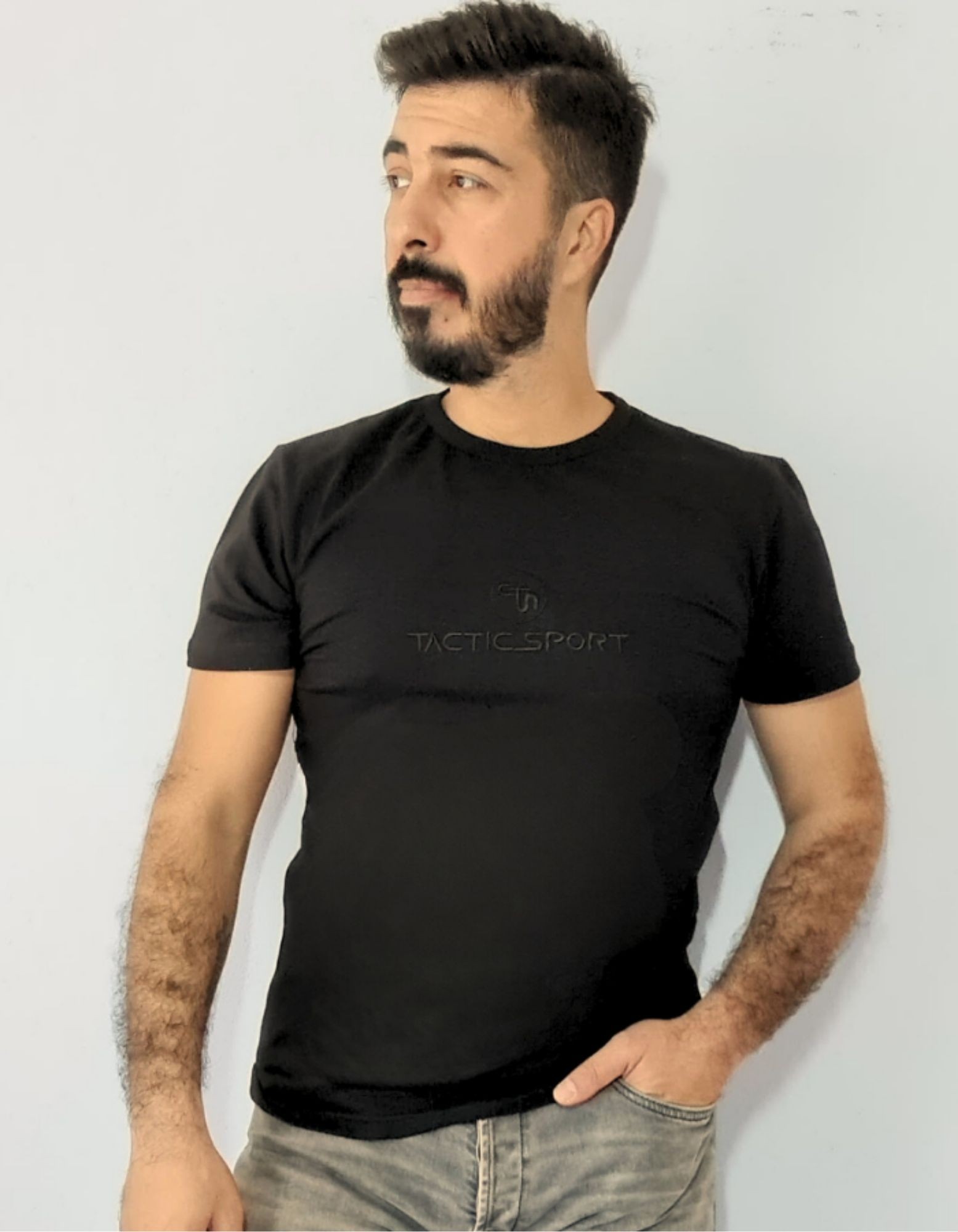 TACTİCSPORT Logolu Tişört