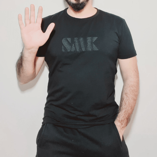 SMK Logolu Spor Tişört